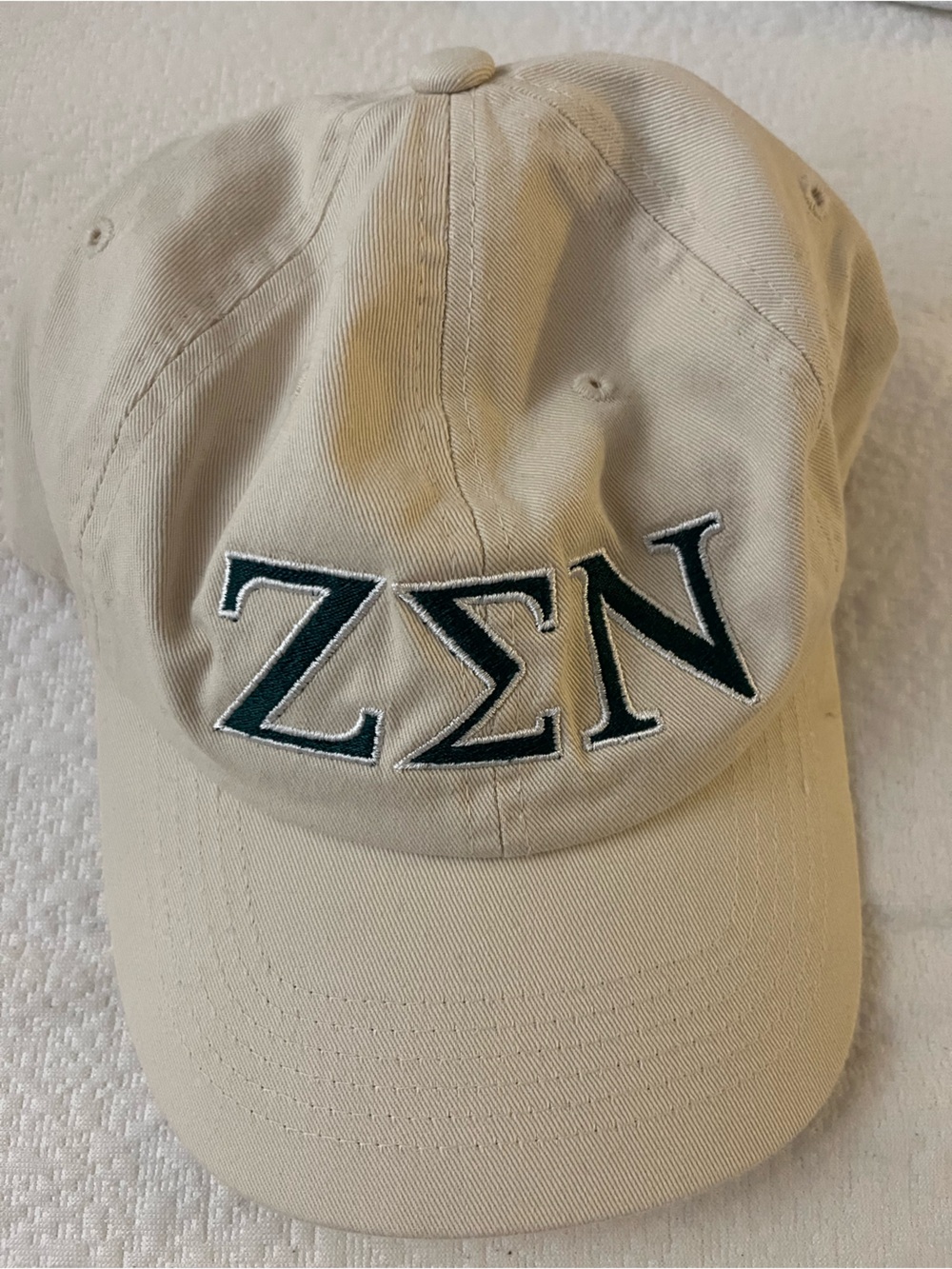 Museum of Peace and Quiet Dad Cap in Bone